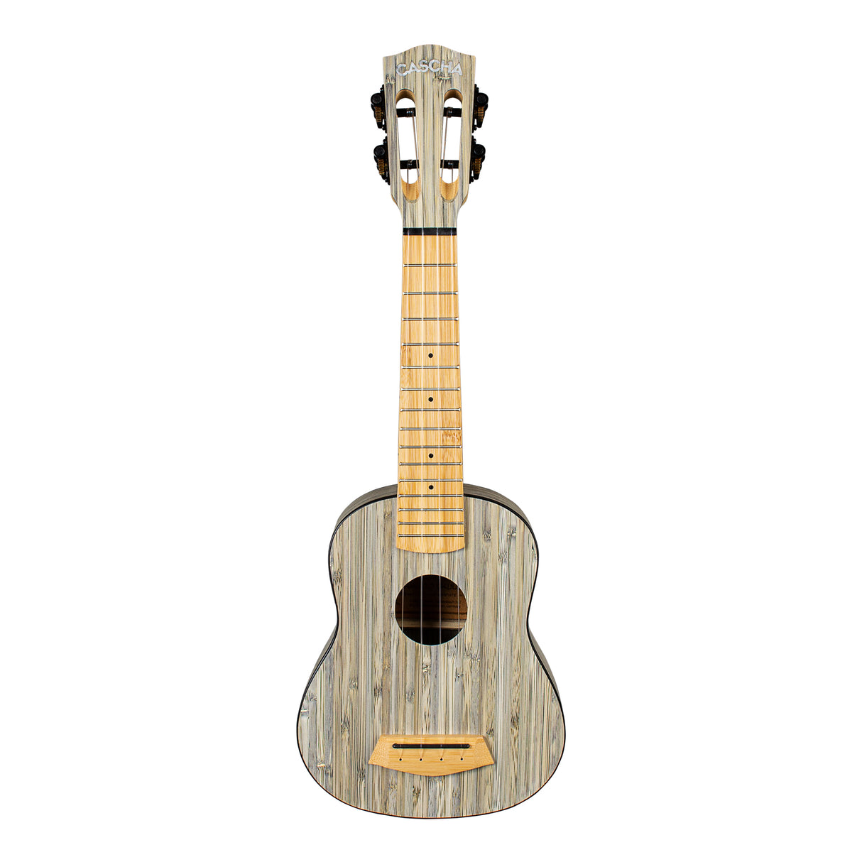 Cascha Tenor Ukulele Bamboo Graphit - Musik-Ebert Gmbh