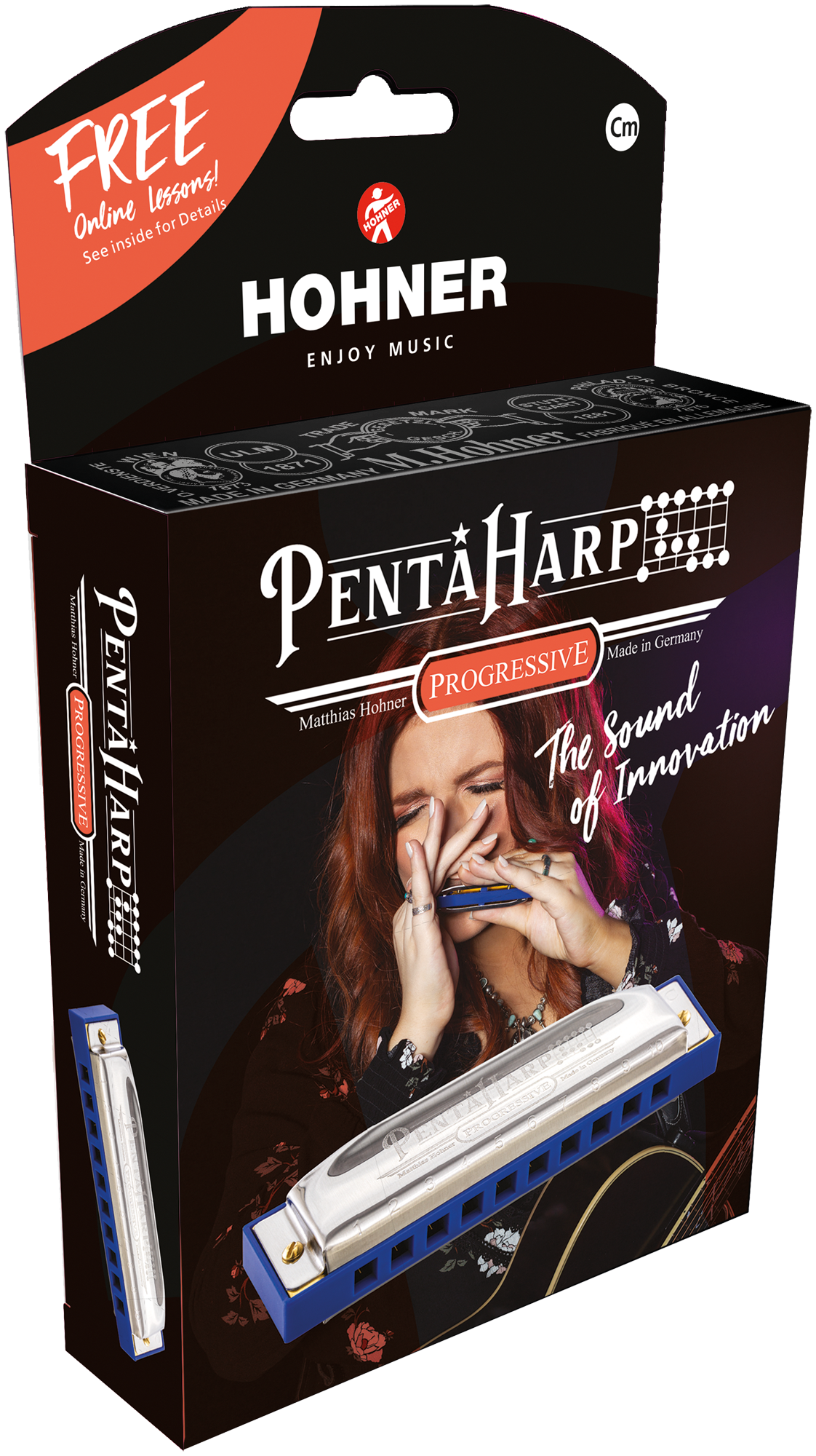 HOHNER Mundharmonika, Penta Harp, E-Moll - Musik-Ebert Gmbh