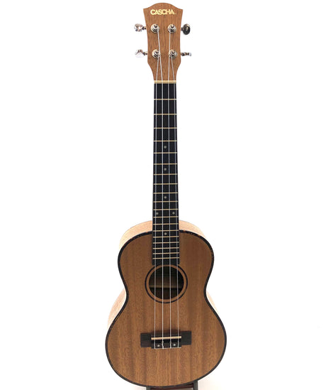 Cascha Tenorukulele furniert mit Tasche HH2048 - Musik-Ebert Gmbh