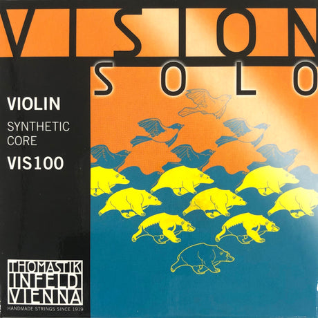Thomastik Vision Solo VIS100 Violinsaiten Satz 4/4 - Musik-Ebert Gmbh