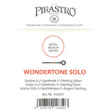 Pirastro Wondertone Solo Violinsaiten Satz 4/4 - Musik-Ebert Gmbh