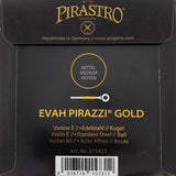 Pirastro Evah Pirazzi Gold Violin Einzelsaite E mit Kugel 4/4 - Musik-Ebert Gmbh