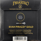 Pirastro Evah Pirazzi Gold Violin Einzelsaite D mit Kugel 4/4 - Musik-Ebert Gmbh