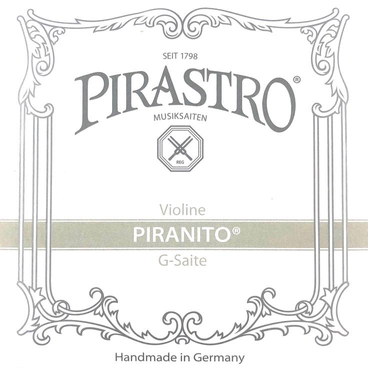 Pirastro Piranito Violin Einzelsaite G mit Kugel 1/4-1/8 - Musik-Ebert Gmbh