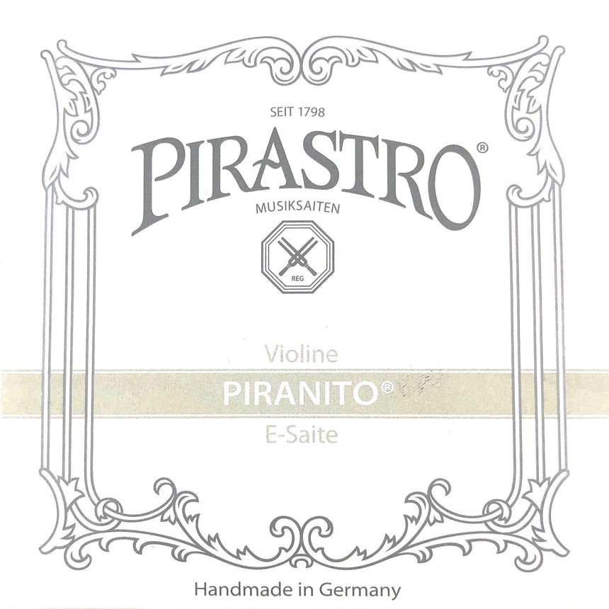 Pirastro Piranito Violin Einzelsaite E mit Kugel 3/4-1/2 - Musik-Ebert Gmbh