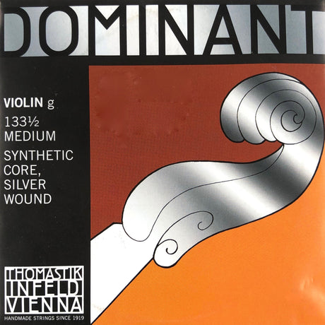 Thomastik Dominant Violin Einzelsaite G 133 mit Kugel 1/2 - Musik-Ebert Gmbh