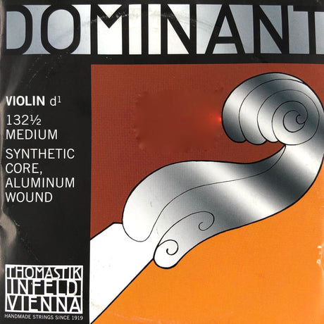 Thomastik Dominant Violin Einzelsaite D 132 mit Kugel 1/2 - Musik-Ebert Gmbh