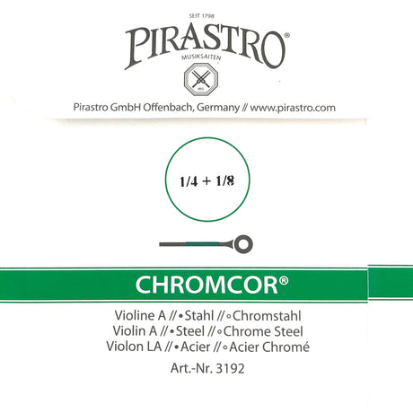 Pirastro Chromcor Violin Einzelsaite A 1/4-1/8 - Musik-Ebert Gmbh