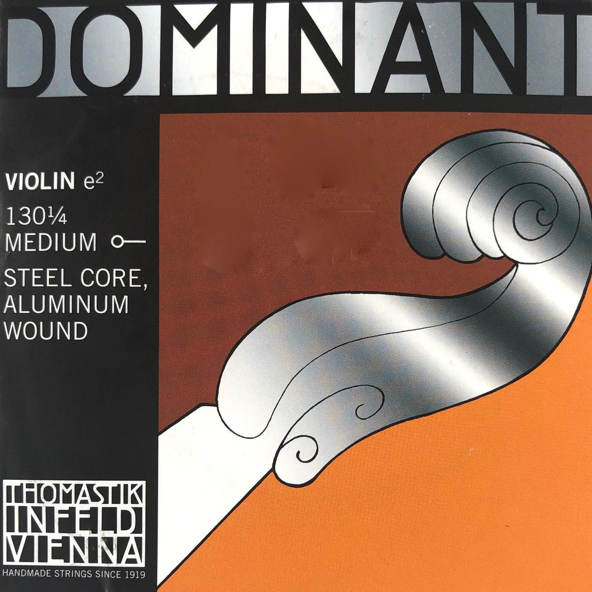 Thomastik Dominant Violin Einzelsaite E 130 mit Kugel 1/4 - Musik-Ebert Gmbh