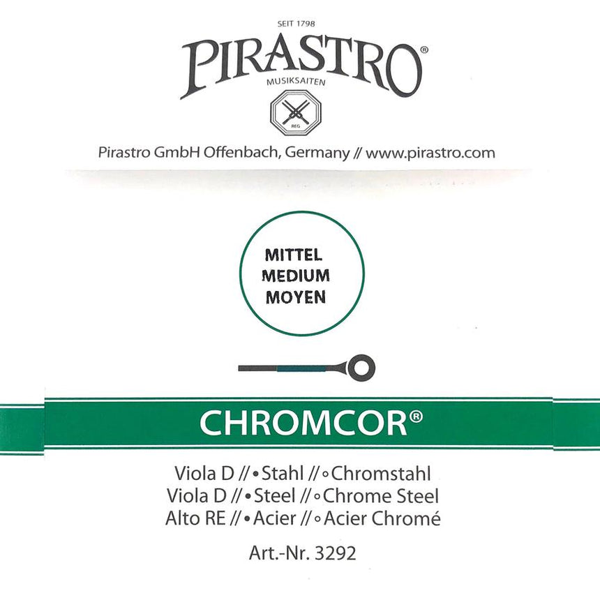 Pirastro Chromcor Violasaiten Satz 4/4 - Musik-Ebert Gmbh