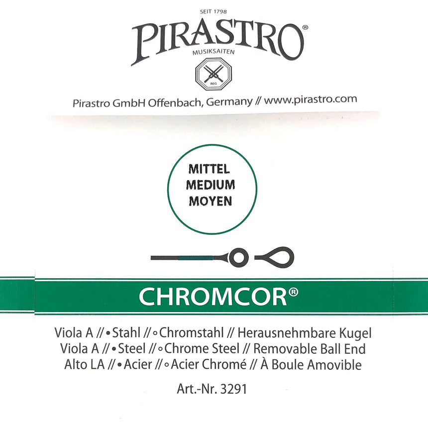 Pirastro Chromcor Viola Einzelsaite A 4/4 - Musik-Ebert Gmbh