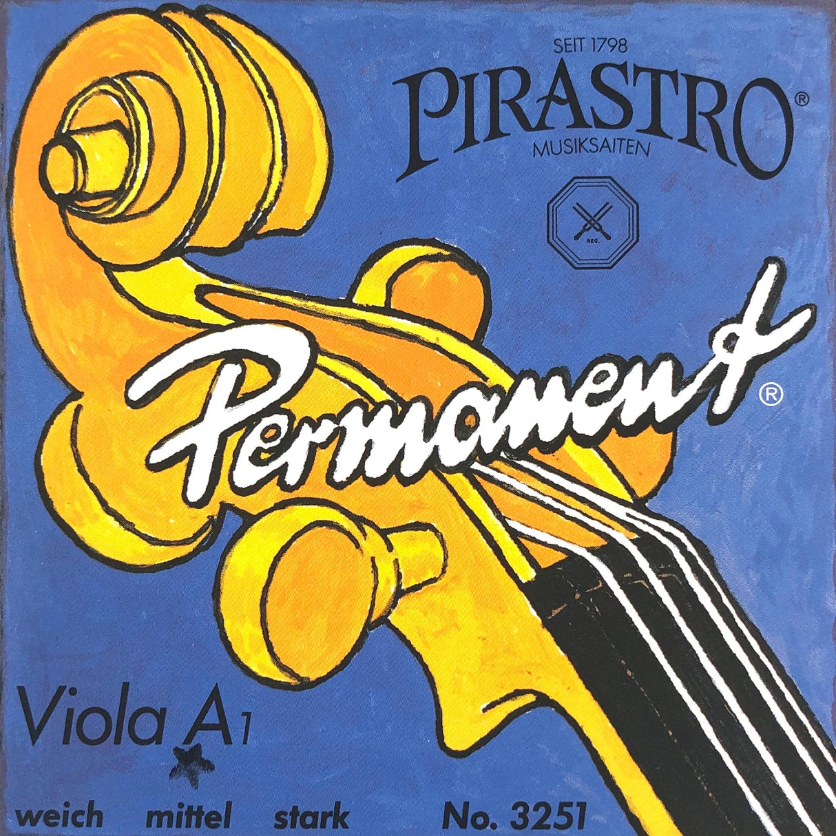 Pirastro Permanent Viola Einzelsaite A Mittel 4/4 - Musik-Ebert Gmbh