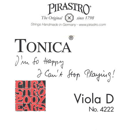 Pirastro Tonica Viola Einzelsaite D Medium 4/4 - Musik-Ebert Gmbh