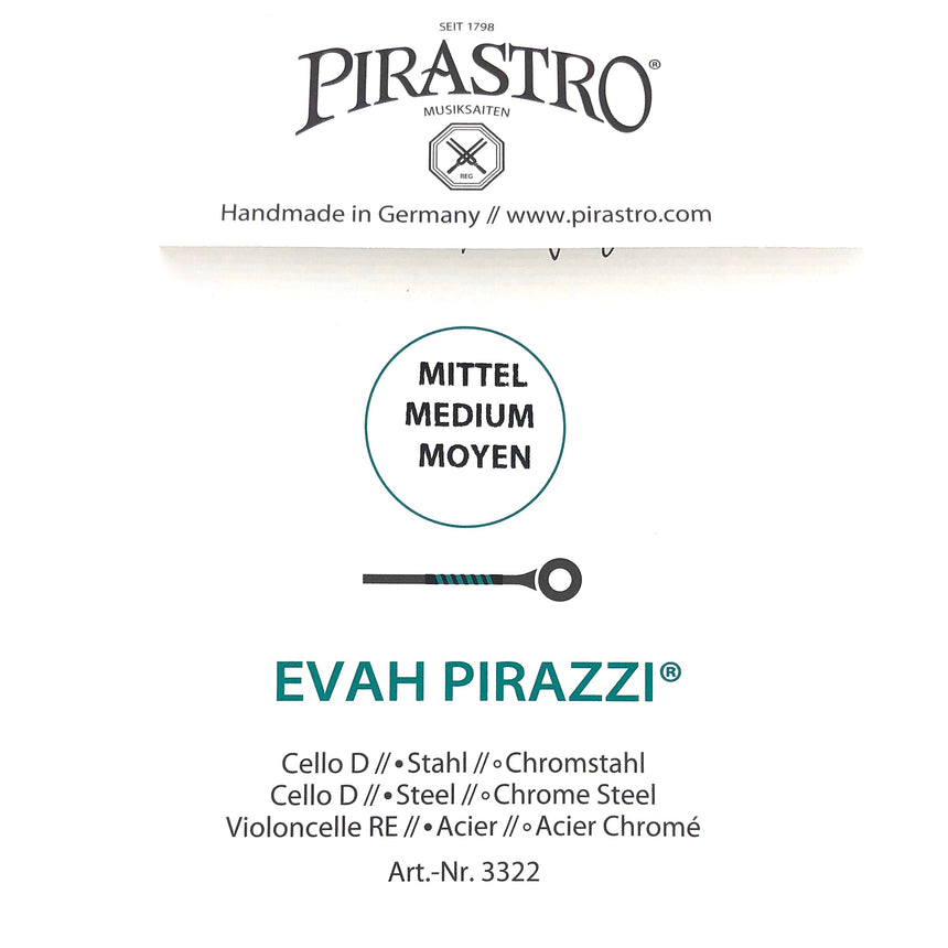 Pirastro Evah Pirazzi Cellosaiten Satz 4/4 - Musik-Ebert Gmbh