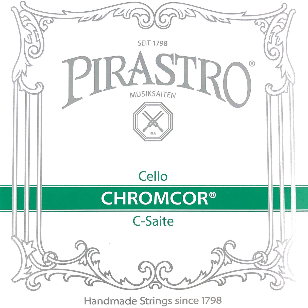 Pirastro Chromcor Cello Einzelsaite C mit Kugel Medium 4/4 - Musik-Ebert Gmbh