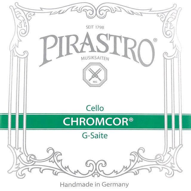 Pirastro Chromcor Cello Einzelsaite G mit Kugel Medium 4/4 - Musik-Ebert Gmbh