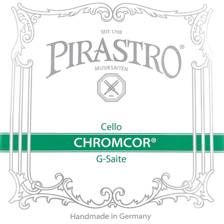 Pirastro Chromcor Cello Einzelsaite G mit Kugel Medium 1/4-1/8 - Musik-Ebert Gmbh