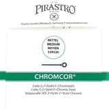 Pirastro Chromcor Cello Einzelsaite G mit Kugel Medium 4/4 - Musik-Ebert Gmbh