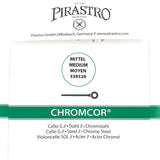 Pirastro Chromcor Cello Einzelsaite G mit Kugel Medium 4/4 - Musik-Ebert Gmbh