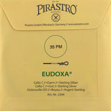 Pirastro Eudoxa Cello Einzelsaite C mit Knoten 35PM 4/4 - Musik-Ebert Gmbh