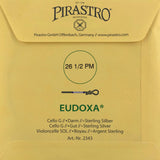 Pirastro Eudoxa Cellosaiten Satz 4/4 - Musik-Ebert Gmbh