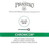 Pirastro Chromcor Cellosaiten Satz 1/4-1/8 - Musik-Ebert Gmbh