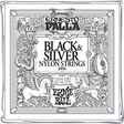 ERNIE BALL Saitensatz, Konzertgitarre, Ernesto Palla, Black Silver 28-42 - Musik-Ebert Gmbh