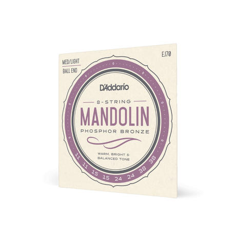 D'Addario Mandolinen Saiten 8-String mit Ballend - Musik-Ebert Gmbh