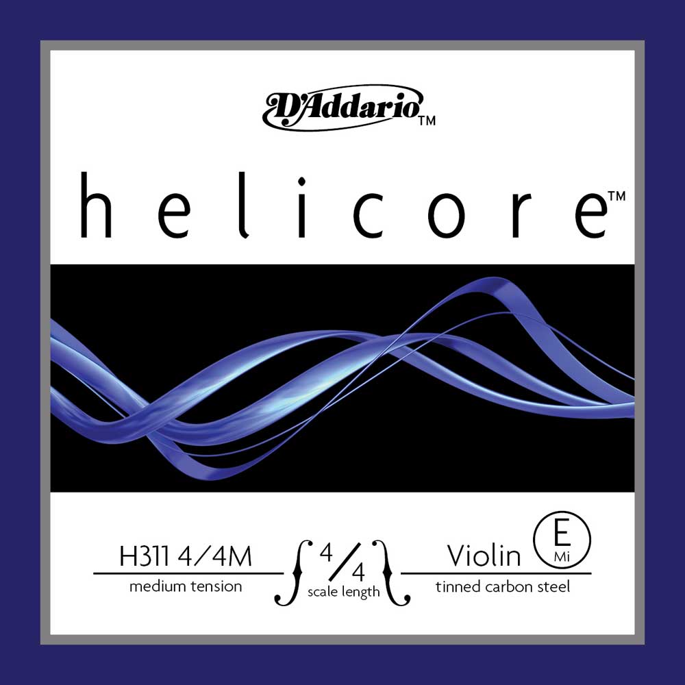 D'Addario Helicore Violinen E-Einzelsaite, 4/4, Medium Tension - Musik-Ebert Gmbh