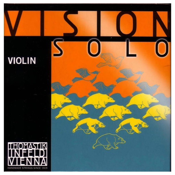Thomastik Violinensaiten Satz Vision Solo VIS101 4/4 - Musik-Ebert Gmbh