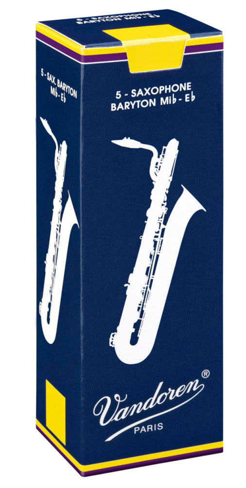 Vandoren Classic Bariton Saxophonblatt verschiedene Stärken Einzelblatt - Musik-Ebert Gmbh