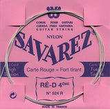 Savarez 525R Traditional Concert Rot Einzelsaiten Nylon für Konzertgitarre - Musik-Ebert Gmbh