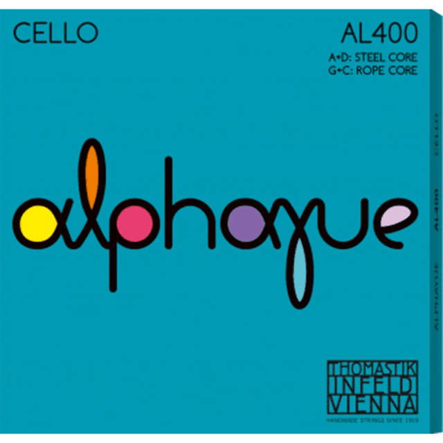 Thomastik Alphayue Cello Saitensatz AL400 3/4 - Musik-Ebert Gmbh