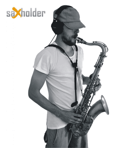 Jazzlab Saxholder PRO Saxophon Tragegurt - Musik-Ebert Gmbh
