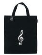 Agifty schwarze Einkaufstasche mit verschiedene Motiven - Musik-Ebert Gmbh